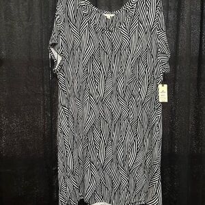 NWT Terra & Sky swing knit dress